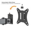 Imagen de SOPORTE BRATECK LDT66-C024 PARA 2 MONITORES 17" A 32" VESA 100X100 HASTA 9KG POR BRAZO