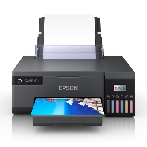 Imagen de IMPRESORA EPSON ECOTANK L8050 FOTOGRAFICA 6 COLORES WIFI USB A4 C11CK37301