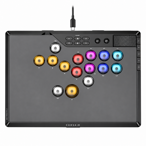 Imagen de CONTROL CORSAIR NOVABLADE PRO WIRELESS HALL EFFECT PS5 PS4 PC 2.4GHZ BLUETOOTH CH-963B01G-WW