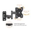 Imagen de SOPORTE BRATECK LDA40-112 PARA TV MONITOR 13" A 32" VESA 100X100 MOVIL 20KG