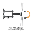 Imagen de SOPORTE BRATECK LPA68-443 PARA TV 23" A 55" ARTICULADO VESA 400X400 30KG