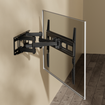 Imagen de SOPORTE BRATECK LPA78-466 PARA TV 37" A 80" ARTICULADO VESA 600X400 40KG