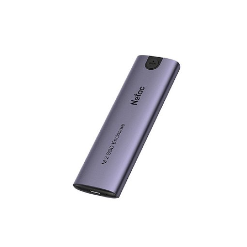Imagen de BAHIA EXTERNA NETAC WH51 PARA SSD M.2 NVME/SATA USB-C 10GBPS NT07WH51-32CA