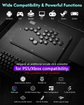 Imagen de ARCADE STICK GUILEKEYS GK-21 LEVERLESS 21 BOTONES RGB PC PS4 PS3 SWITCH