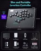 Imagen de ARCADE STICK GUILEKEYS GK-21 LEVERLESS 21 BOTONES RGB PC PS4 PS3 SWITCH