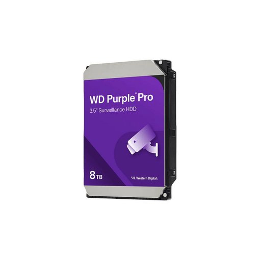 Imagen de DISCO DURO WESTERN DIGITAL PURPLE PRO 8TB 3.5 SATA 7200RPM 256MB WD8002PURP