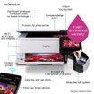 Imagen de IMPRESORA MULTIFUNCION EPSON ECOTANK L8160 FOTOGRAFICA A4 WIFI DUPLEX 6 TINTAS C11CJ20303