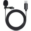Imagen de MICROFONO MOVO USB-M1 LAVALIER OMNIDIRECCIONAL USB CABLE 6M PC MAC