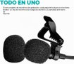Imagen de MICROFONO MOVO USB-M1 LAVALIER OMNIDIRECCIONAL USB CABLE 6M PC MAC