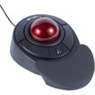 Imagen de MOUSE M MC SAITE MC-TB01RED TRACKBALL ERGONOMICO USB 5 BOTONES BOLA 55MM ROJA