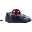 Imagen de MOUSE M MC SAITE MC-TB01RED TRACKBALL ERGONOMICO USB 5 BOTONES BOLA 55MM ROJA