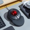Imagen de MOUSE M MC SAITE MC-TB01RED TRACKBALL ERGONOMICO USB 5 BOTONES BOLA 55MM ROJA