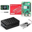 Imagen de RASPBERRY PI 5 SANOOV 4GB RAM STARTER KIT CON ACTIVE COOLER Y CASE ABS