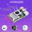 Imagen de RASPBERRY PI 5 SANOOV 4GB RAM STARTER KIT CON ACTIVE COOLER Y CASE ABS