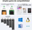 Imagen de CLONADOR MAIWO K10835N M.2 NVME/SATA 2.5/3.5 SSD HDD USB-C 10GBPS BIDIRECCIONAL