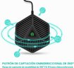 Imagen de MICROFONO JOUNIVO JV808 USB OMNIDIRECCIONAL 360° MUTE PARA CONFERENCIAS PC MAC