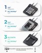 Imagen de CLONADOR ICY BOX IB-2913MCL-C31 M.2 NVME/SATA 2.5/3.5 SATA SSD HDD USB-C 10GBPS