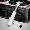 Imagen de SOPORTE GENERICO PARA TARJETA GRAFICA GPU ANTI-SAG AJUSTABLE 74-120MM WHITE