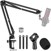 Imagen de SOPORTE BRAZO PARA MICROFONO GLEAM AJUSTABLE DE ACERO BLACK B07WDGPSMZ
