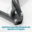 Imagen de SOPORTE BRAZO PARA MICROFONO GLEAM AJUSTABLE DE ACERO BLACK B07WDGPSMZ