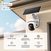 Imagen de CAMARA IP TP-LINK TAPO C630 KIT 3K 5MP PAN/TILT WIFI EXTERIOR CON PANEL SOLAR IP65