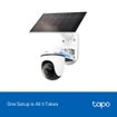 Imagen de CAMARA IP TP-LINK TAPO C630 KIT 3K 5MP PAN/TILT WIFI EXTERIOR CON PANEL SOLAR IP65