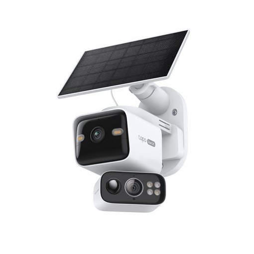 Imagen de CAMARA IP TP-LINK TAPO C645D KIT DOBLE LENTE 2K+2K WIFI EXTERIOR PANEL SOLAR IP65