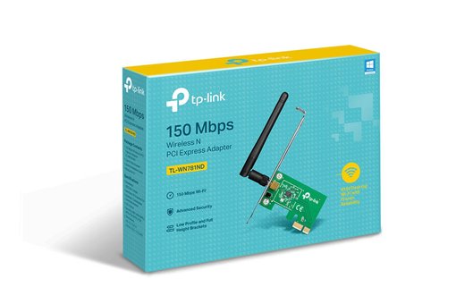 Imagen de TARJETA DE RED TP-LINK TL-WN781ND PCI-E N150 WIFI 2.4GHZ 1 ANTENA