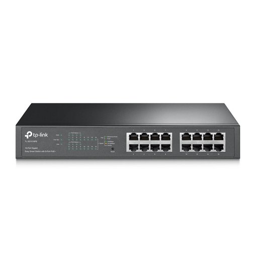 Imagen de SWITCH TP-LINK TL-SG1016PE 16 PUERTOS GIGABIT 8 POE+ EASY SMART