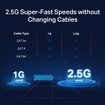 Imagen de SWITCH TP-LINK TL-SG105-M2 5 PUERTOS 2.5G MULTI-GIGABIT