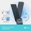 Imagen de TARJETA DE RED USB TP-LINK ARCHER TXE70UH AXE5400 WIFI 6E TRIBANDA ALTA GANANCIA