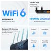Imagen de ROUTER TP-LINK ARCHER AX55 PRO AX3000 WIFI 6 DOBLE BANDA MULTI-GIGABIT 2.5G