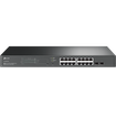 Imagen de SWITCH TP-LINK SG2218P OMADA 16 PUERTOS GIGABIT POE+ 2 SFP 150W