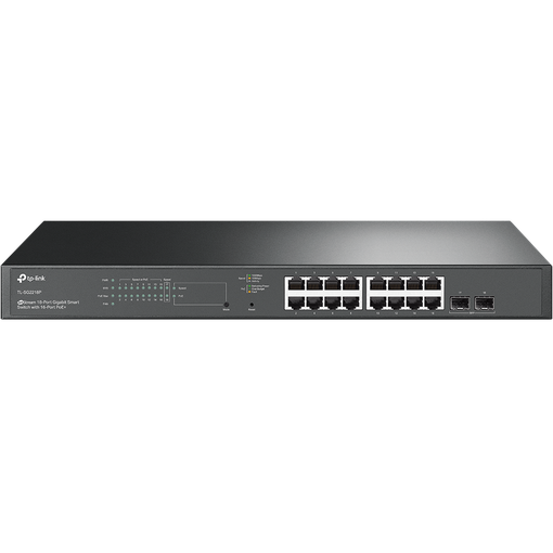 Imagen de SWITCH TP-LINK SG2218P OMADA 16 PUERTOS GIGABIT POE+ 2 SFP 150W