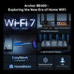 Imagen de TP-LINK ROUTER WIRELESS BE400 DUAL-BAND WI-FI 7