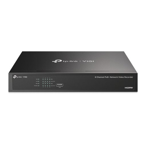 Imagen de NVR TP-LINK VIGI NVR1008H-8MP 8 CANALES POE+ 4K H.265+