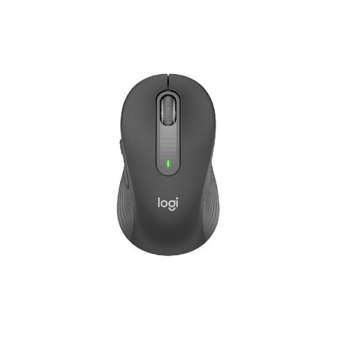 Mouse Logitech M650 Black inalámbrico ergonómico con SmartWheel y clics silenciosos