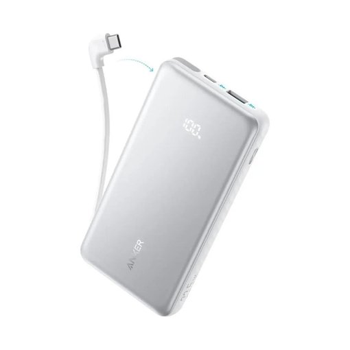 Power Bank Anker Zolo 20K A110EH21 negro con puertos USB y USB‑C