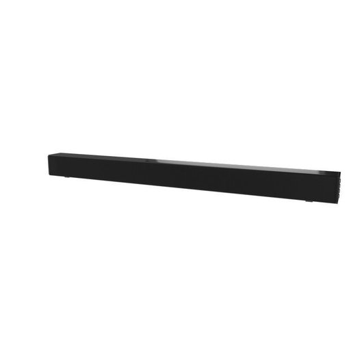 Barra de sonido Klip Xtreme KSB‑001 negra con conectividad Bluetooth y entradas auxiliares