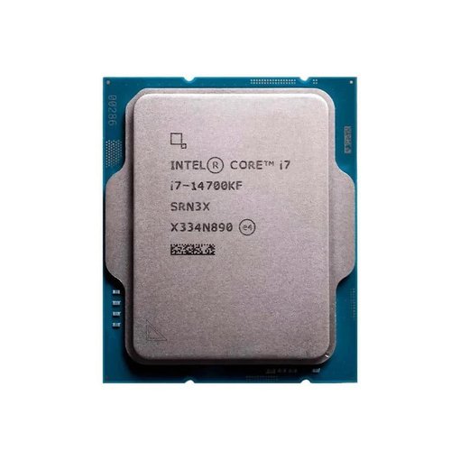 Imagen de PROCESADOR INTEL CORE I7-14700KF 14TH GEN 20 NUCLEOS 28 HILOS 5.6GHZ LGA1700