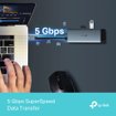 Imagen de HUB USB-C TP-LINK UH6120C 6 EN 1 HDMI 4K 60HZ GIGABIT PD 100W