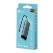 Imagen de HUB USB-C TP-LINK UH6120C 6 EN 1 HDMI 4K 60HZ GIGABIT PD 100W