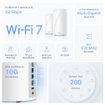 Imagen de DECO TP-LINK BE85 WI-FI 7 BE22000 TRIPLE BANDA 10G PACK DE 2