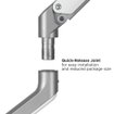 Imagen de SOPORTE BRATECK DOBLE LDT63-C024