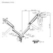 Imagen de SOPORTE BRATECK DOBLE LDT63-C024