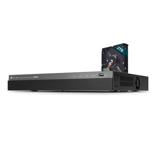 Imagen de NVR TP-LINK VIGI NVR2008H-8MP 8 CANALES POE+ 4K H.265+ 2 SATA