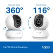 Imagen de CÁMARA IP TP-LINK TAPO C250 4K 8MP WI-FI 360° VISIÓN NOCTURNA AUDIO BIDIRECCIONAL