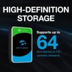 Imagen de DISCO DURO SEAGATE SKYHAWK 6TB 3.5" SATA III 256MB CMR ST6000VX009