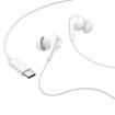Imagen de AURICULARES EDIFIER P230 USB-C WHITE HI-RES CON MICRÓFONO IP54