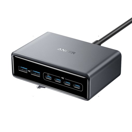 CARGADOR ANKER PRIME 200W 6 PUERTOS USB-C USB-A A2683141